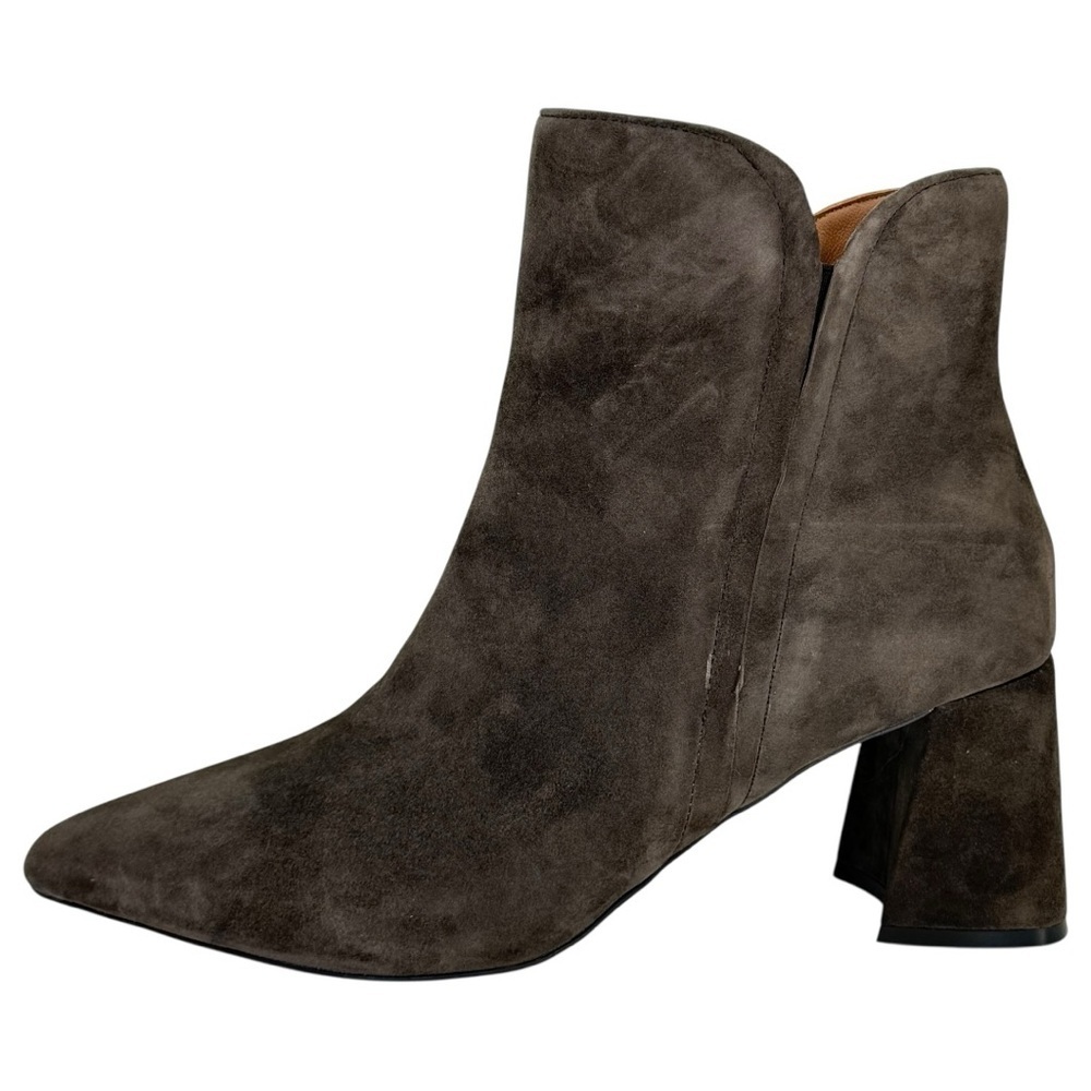 Gentle Souls Danbury Dark Olive Suede Womens Ankle Boots Size 11M - Picture 3 of 11